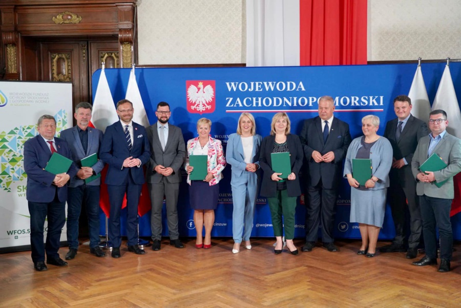 Na zdjęciu uczestnicy spotkania w Urzędzie Wojewódzkim w Szczecinie