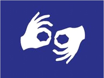 logo języka migowego