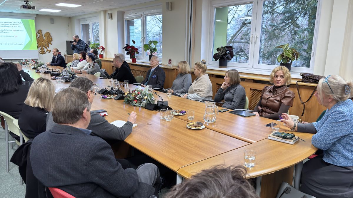 Burmistrz Polic spotkał się z organizacjami pozarządowymi
