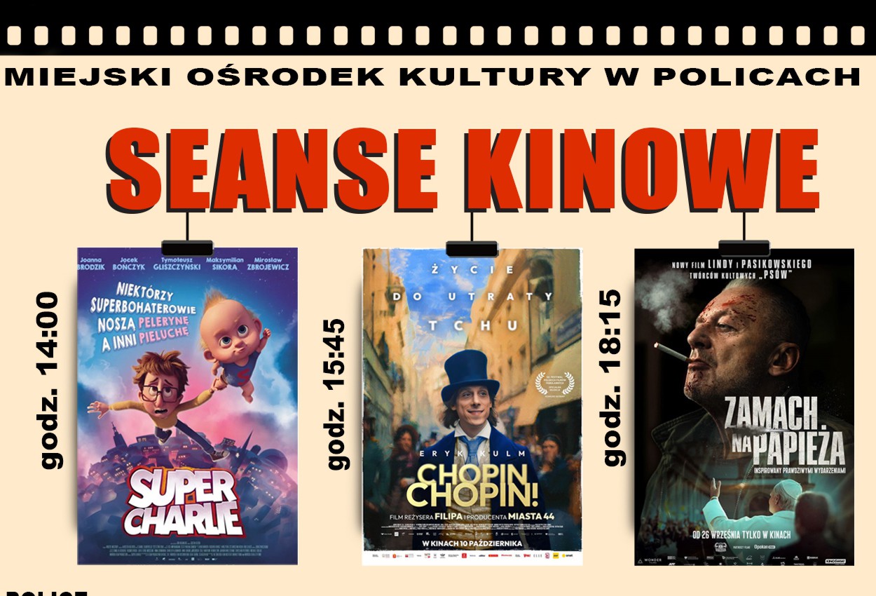 plakat Seanse Kinowe