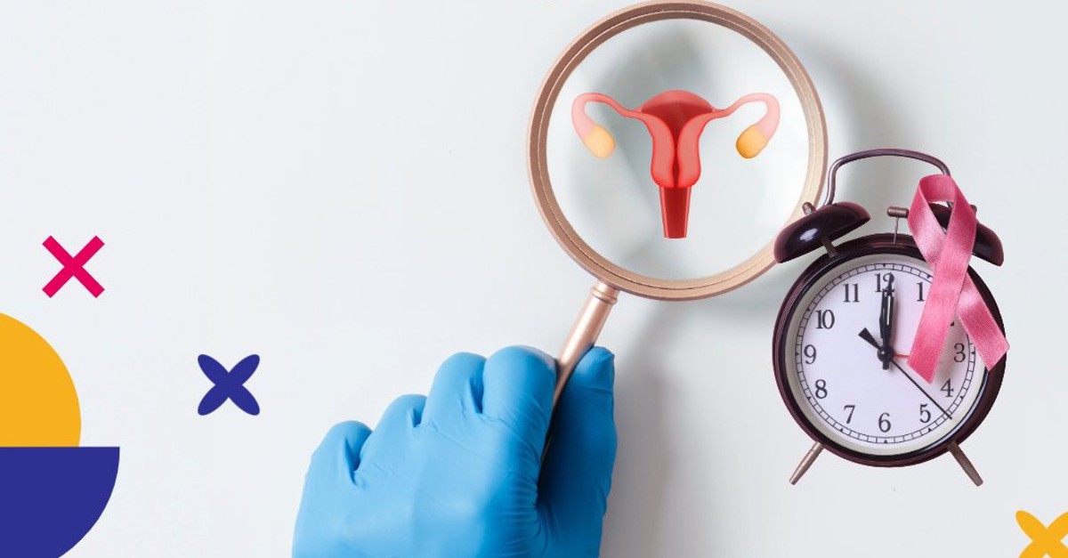 Grafika - profilaktyka raka szyjki macicy