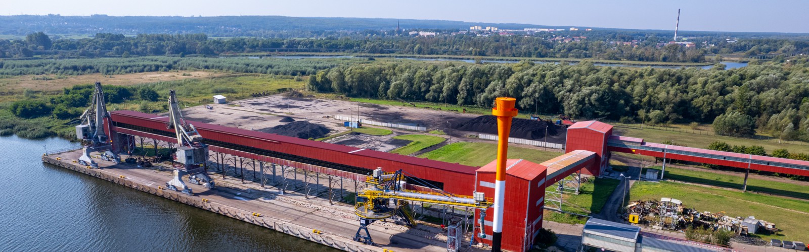 Widok na port