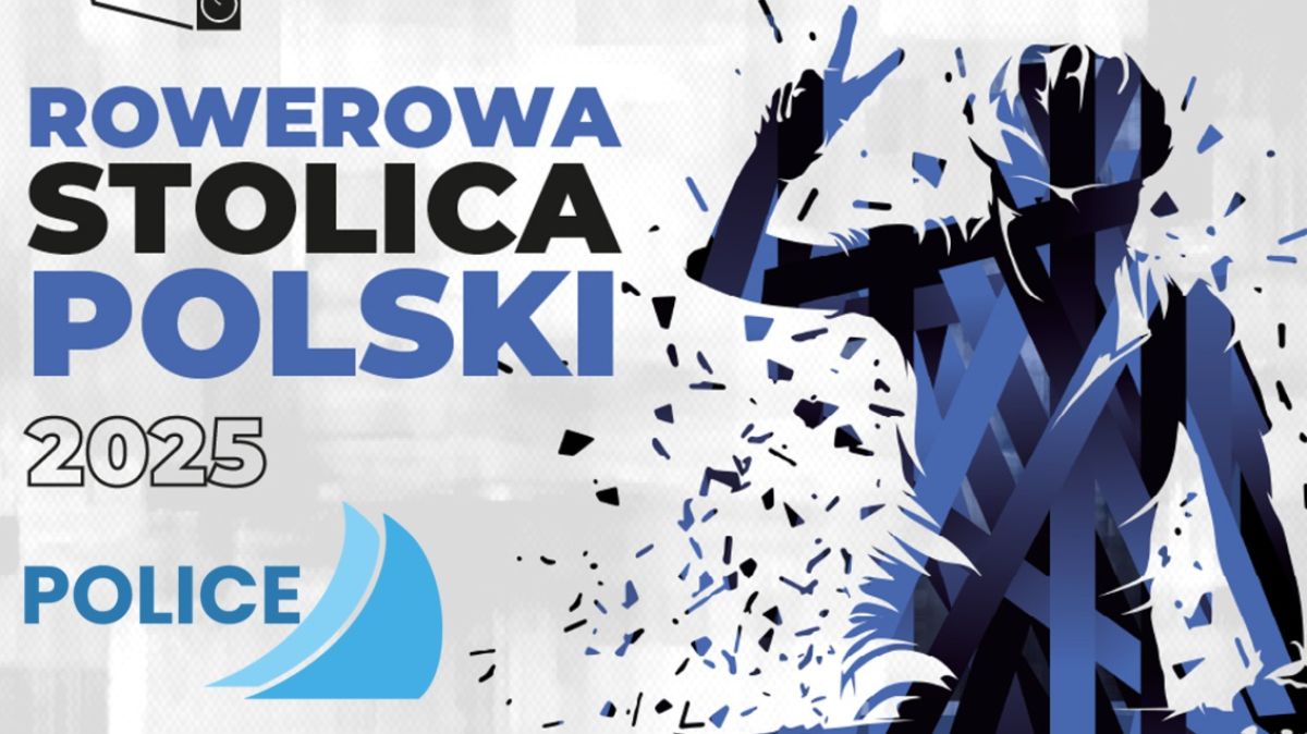 Grafika, część plakatu Rowerowa Stolica Polski