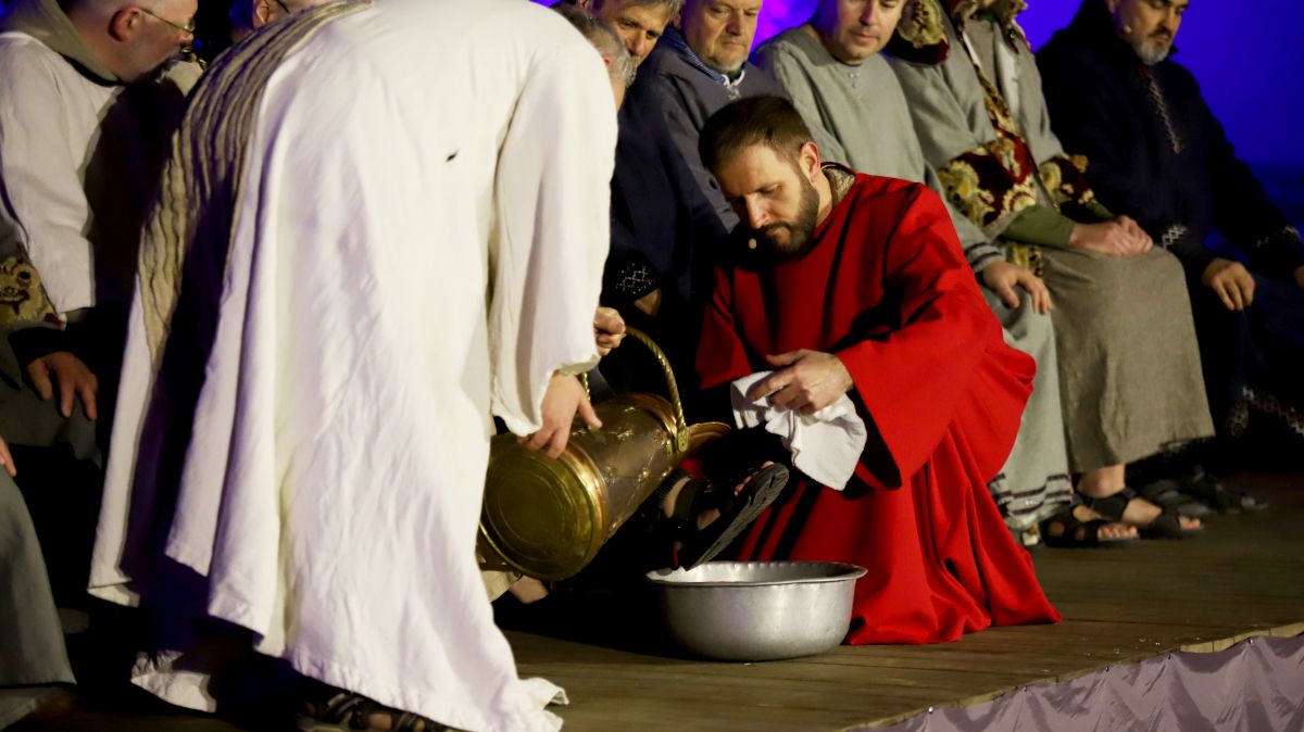 Inscenizacja Misterium Męki Pańskiej w Jasienicy