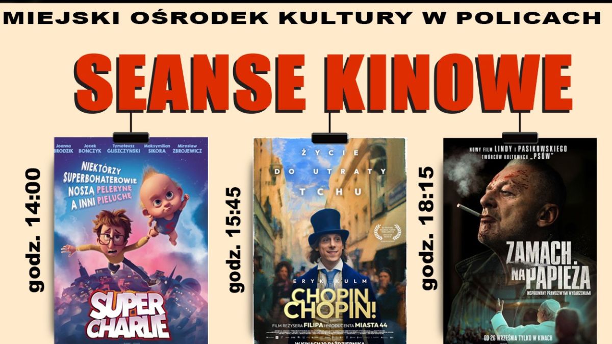 plakat Seanse Kinowe