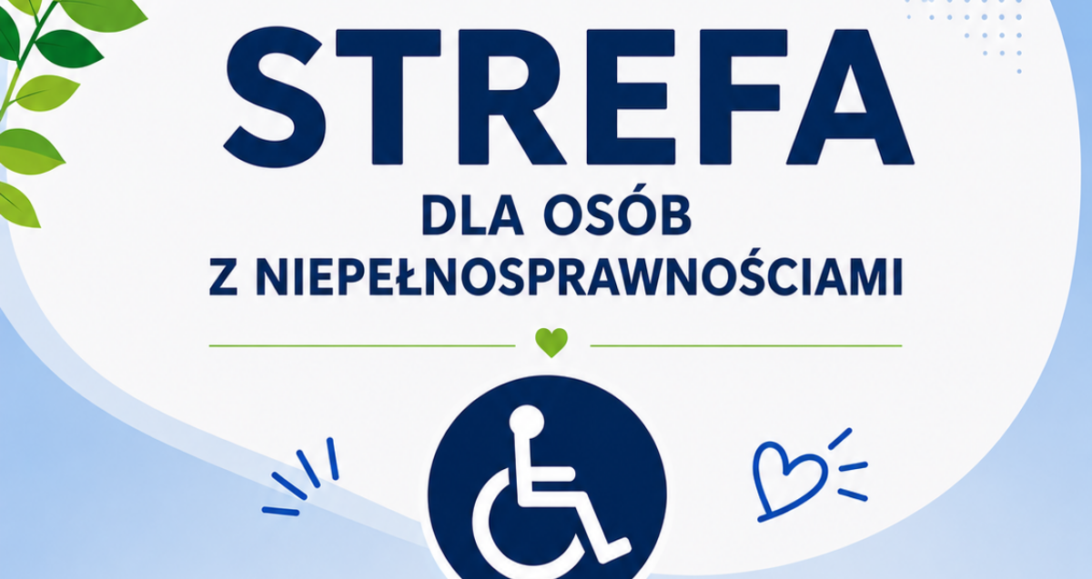 Grafika Strefa dla osób z niepełnosprawnościami