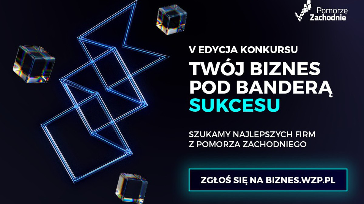 Grafika konkursu Twój biznes pod banderą sukcesu