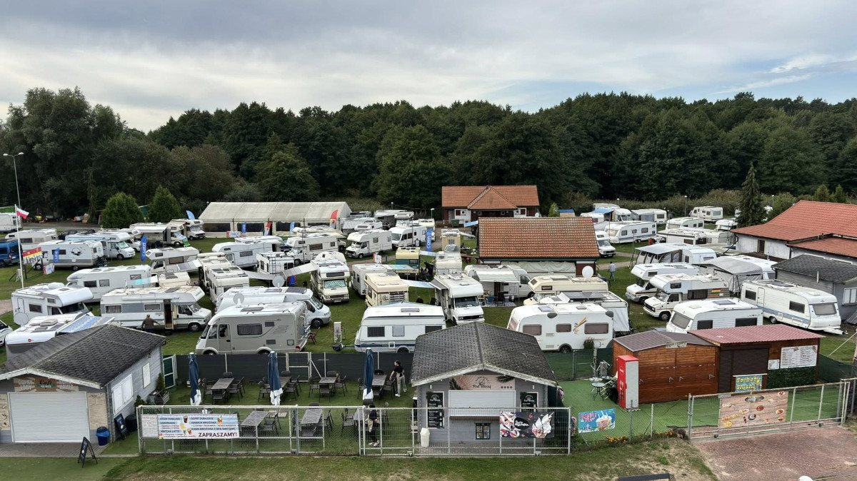 Pierwszy Międzynarodowy Zlot Kamperów w Trzebieży