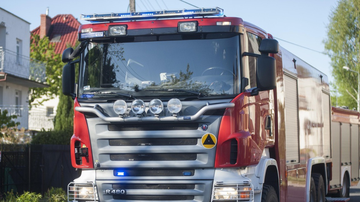 Zdjęcie ilustracyjne - wóz straż pożarnej