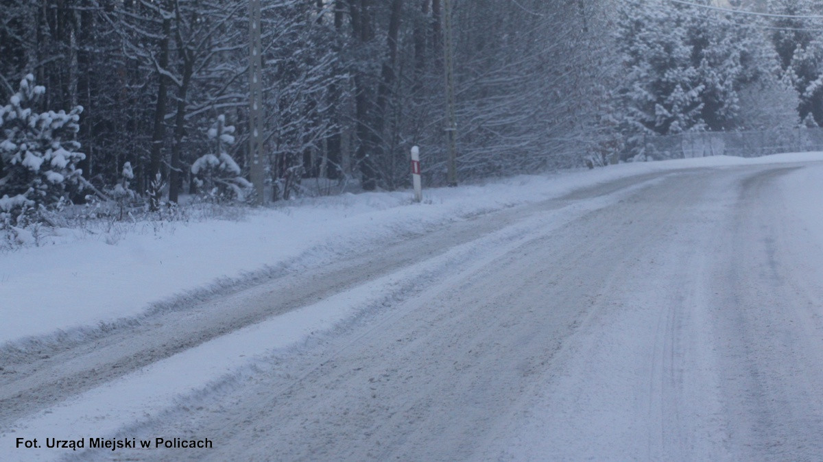 Ośnieżona ulica