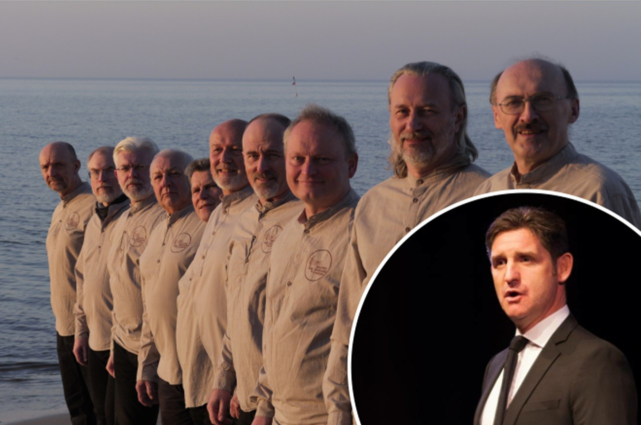 Wykonawcy koncertu Paul Phoenix i Bractwo Śpiewacze z Tanowa 