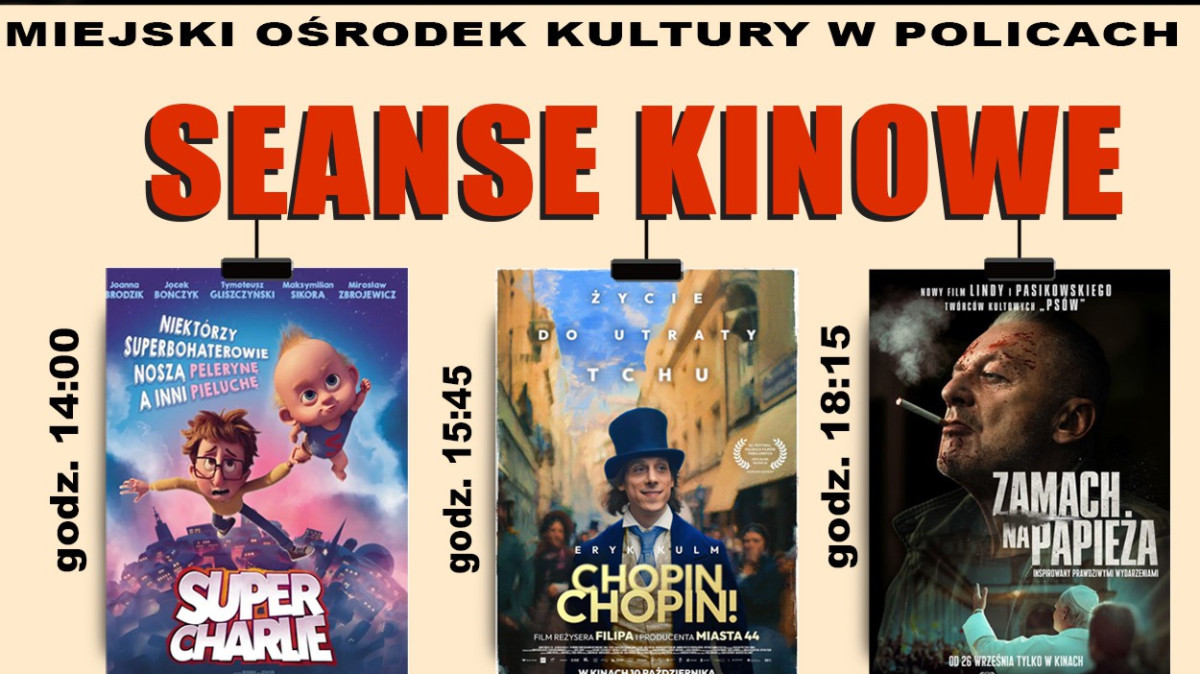 plakat Seanse Kinowe